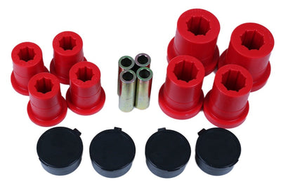Energy Suspension 05-15 Toyota Tacoma 2WD (5-Lug) Front Control Arm Bushing Set - Red