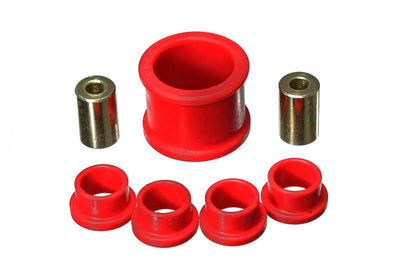 Energy Suspension 06-11 Honda Civic Si Red Power Steering Rack Bushing Set