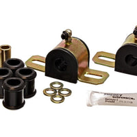 Energy Suspension 08-10 Chrysler 300C RWD / 07-10 Charger Blk 17.5mm Rear Sway Bar Bushing Set