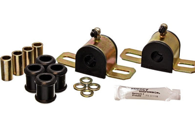 Energy Suspension 08-10 Chrysler 300C RWD / 07-10 Charger Blk 17.5mm Rear Sway Bar Bushing Set