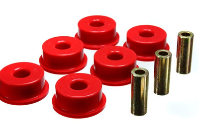 Energy Suspension 10 Chevy Camaro Red Rear Differential Carrier Bushing Set