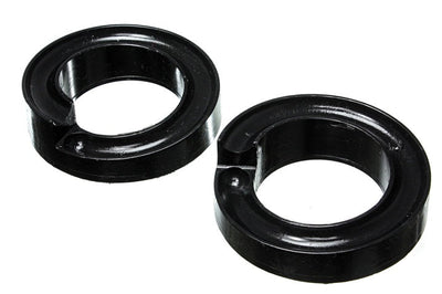 Energy Suspension 2005-07 Ford F-250/F-350 SD 2/4WD Front Coil Spring Isolator Set - Black