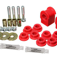 Energy Suspension 2005-07 Ford F-250/F-350 SD 2/4WD Rear Sway Bar Bushing Set - 1-1/8inch - Red