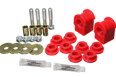 Energy Suspension 2005-07 Ford F-250/F-350 SD 2/4WD Rear Sway Bar Bushing Set - 1-1/8inch - Red