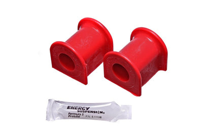 Energy Suspension 2015 Ford Mustang 22mm Rear Sway Bar Bushings - Red