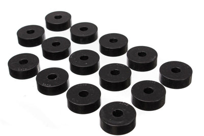 Energy Suspension 55-73 Jeep CJ5/CJ7/CJ8 Scrambler Black Body (Cab) Mount Set