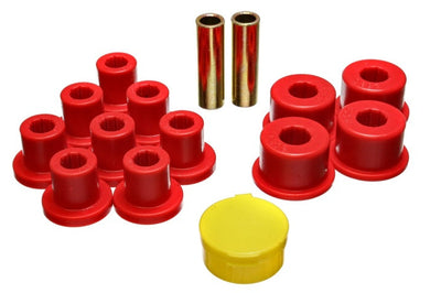 Energy Suspension 6/74-80 MG MGB Red Rear Leaf Spring Bushing Set