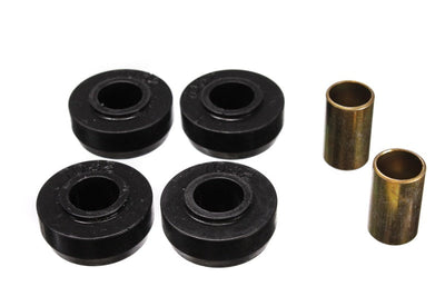 Energy Suspension 62-67 Chevy Nova Black Front Strut Rod Bushing Set