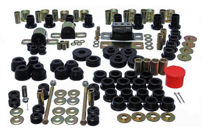 Energy Suspension 63-82 Chevrolet Corvette Black Hyper-flex Master Bushing Set