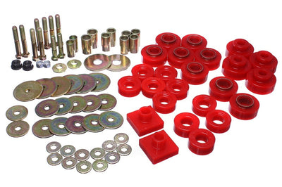 Energy Suspension 68-72 Oldsmobile Cutlass Red Body Mount Set