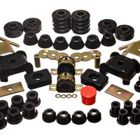 Energy Suspension 73-80 Chev/GMC 4WD w/Aftermarket Front Springs Black Hyper-Flex Master Bushing Set