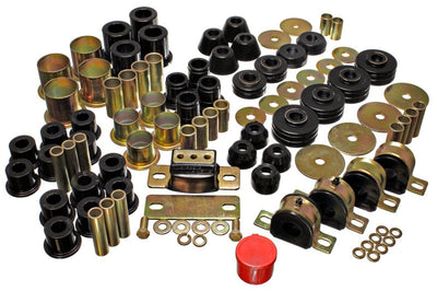 Energy Suspension 73-80 Chevrolet / GMC 2WD 1/2 Ton Pickup Black Hyper-flex Master Bushing Set