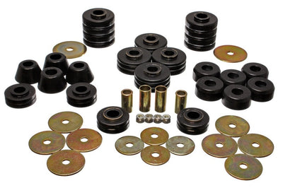 Energy Suspension 73-95 K5 Blazer Black Body(cab) Mount Set