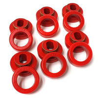 Energy Suspension 81-87 GM 1/2-3/4-1 Ton C-10/C-20/C30/C1500/C2500/C3500 PU 2WD Red Body Mount Set