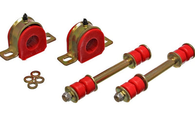 Energy Suspension 82-04 GM Blazer/S-10/S15 / 91-94 Oldsmobile Bravada Complete Front Sway Bar Red Bu