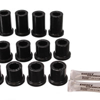 Energy Suspension 84-85 Toyota 4Runner 2 & 4WD Black Front Leaf Spring Bushing Set