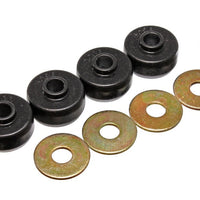 Energy Suspension 84-96 Chevy Corvette Black Spring Cushions for Rear Leaf Bushing Set