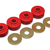 Energy Suspension 84-96 Chevy Corvette Red Spring Cushions for Rear Leaf Bushing Set