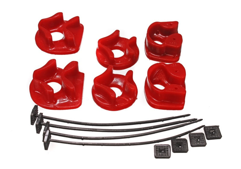 Energy Suspension 90-93 Acura Integra Red Motor Mount Inserts (2 Torque Positions)