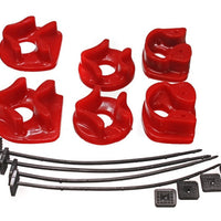 Energy Suspension 90-93 Acura Integra Red Motor Mount Inserts (2 Torque Positions)