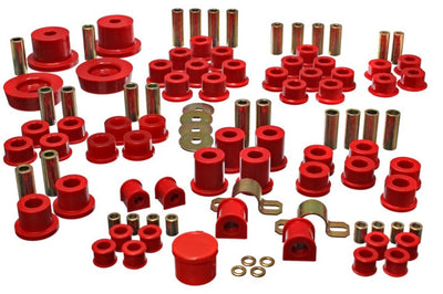 Energy Suspension 90-97 Mazda Miata Red Hyper-Flex Master Bushing Set
