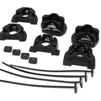 Energy Suspension 92-00 Honda Civic (Except 99-00 Si) / 93-97 Del Sol Black Motor Mount Inserts (Man