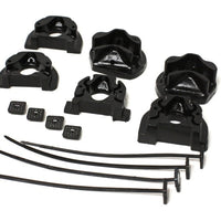 Energy Suspension 92-00 Honda Civic (Except 99-00 Si) / 93-97 Del Sol Black Motor Mount Inserts (Man
