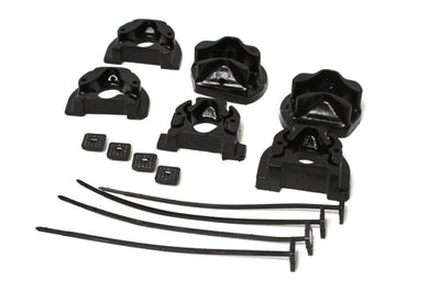 Energy Suspension 92-00 Honda Civic (Except 99-00 Si) / 93-97 Del Sol Black Motor Mount Inserts (Man