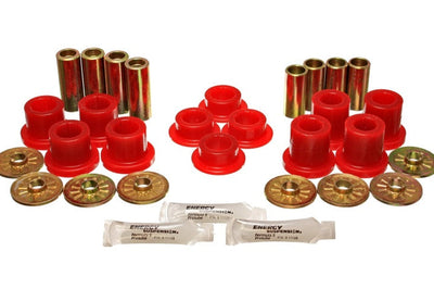 Energy Suspension 92-02 Dodge Viper Red Front Control Arm Bushing Set