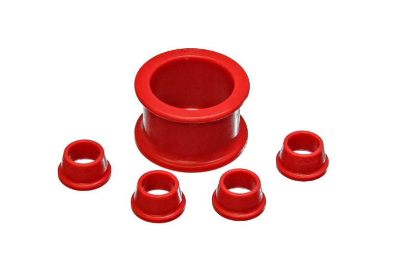 Energy Suspension 96-00 Honda Civic/CRX / 99-00 Civic Si Red Power Steering Rack Bushing Set
