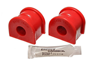 Energy Suspension 97-04 Chevy Corvette Red 19mm Rear Sway Bar Bushing Set - Reuse OE Brackets
