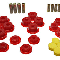 Energy Suspension 97-06 Jeep Wrangler TJ/YJ Red Front Control Arm Bushings (Must reuse OEM Outer