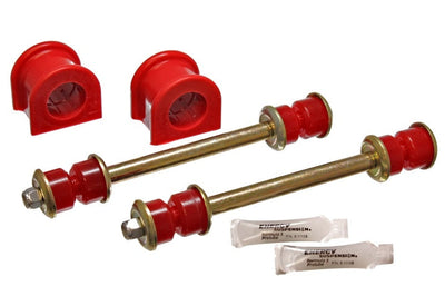 Energy Suspension 98-01 Ford Explorer/Bronco 2WD/4WD 34mm Red Front Sway Bar Bushing Set