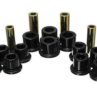 Energy Suspension 99-04 Ford F-350 2wd/F-250 SD 4wd/F-350 4wd Black Rear Leaf Spring Bushing Set