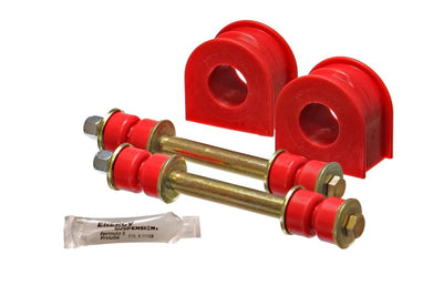 Energy Suspension 99-04 Ford F150 Lightning 2WD 31mm Red Front Sway Bar Bushing Set (Inc E/Links)