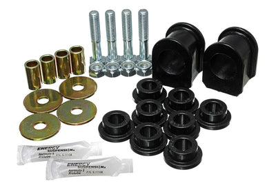 Energy Suspension 99-04 Ford F250 SD/350 4WD Black Front 1-1/4in Sway Bar Bushing Set