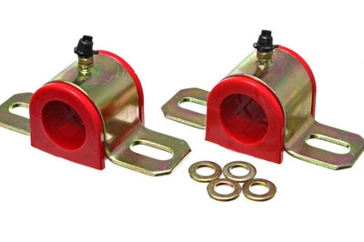 Energy Suspension All Non-Spec Vehicle Red Greaseable 1 inch Front Sway Bar Bushings