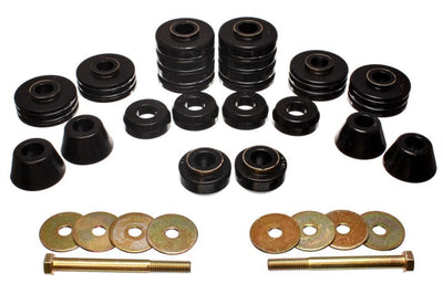 Energy Suspension Black Body Cab Mount Set for 73-80 GM C/K-10/20/30 C/K1500/2500/3500