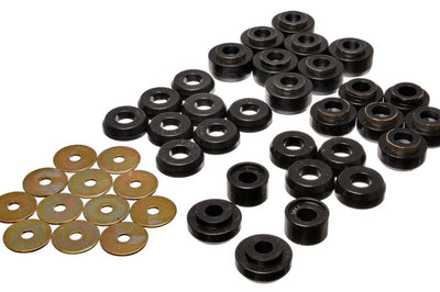Energy Suspension Chevrolet 4 door Black Body Mounts (Recommended for Police/Taxi/Race)