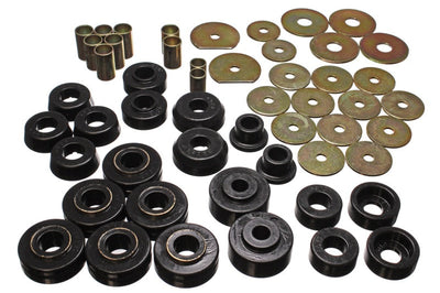Energy Suspension Chevy Body Mounts - Black