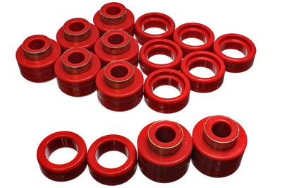 Energy Suspension Chevy Xtra Cab 2&4Wd Body Mts - Red