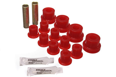 Energy Suspension Cj Frt Sprg Bush - Red