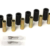 Energy Suspension Cj Sprg Bush/ Frt Or Rr - Black