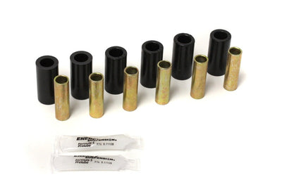 Energy Suspension Cj Sprg Bush/ Frt Or Rr - Black