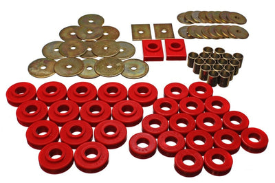 Energy Suspension Gm Body Mount Set - Red