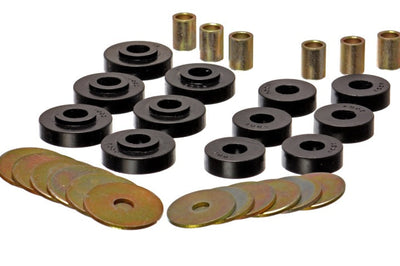 Energy Suspension GM Corvette Black Body Mount Set