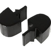 Energy Suspension GM Pull Thru Style Black Bump Stop Set