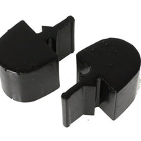 Energy Suspension GM Pull Thru Style Black Bump Stop Set