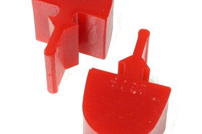 Energy Suspension GM Pull Thru Style Red Bump Stop Set