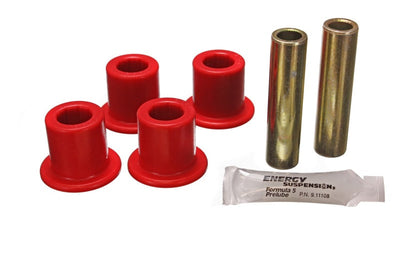 Energy Suspension Jeep Frame Shackle Bushing Set - Red